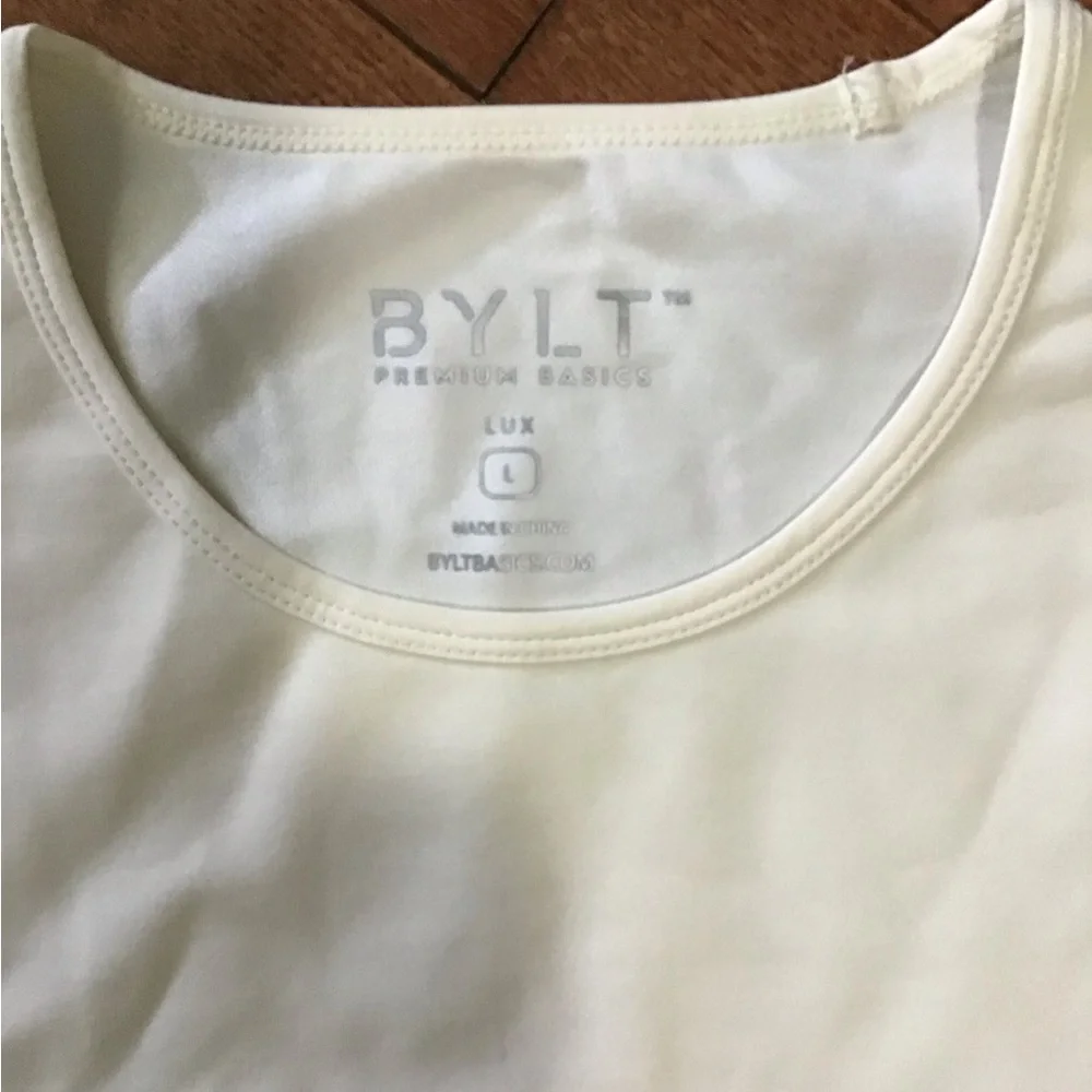 Men’s BYLT premium Basic LUX drop cut tee shirt. NWOT
